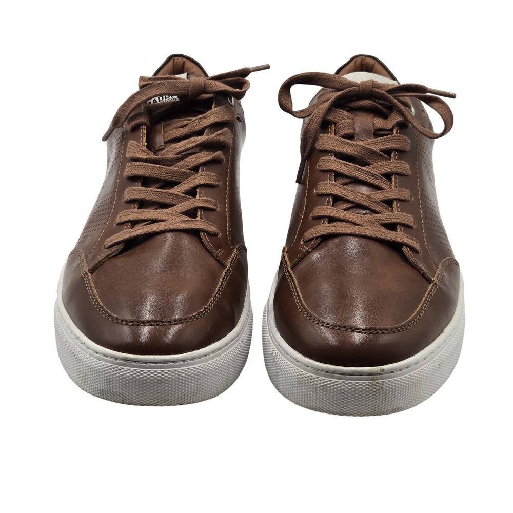 Madden‎ Shoes Mens Size 12 Brown Synthetic Low Top Casual Sneakers Ortholite